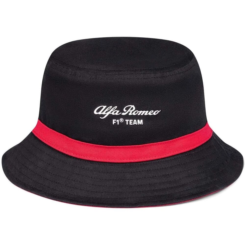 Alfa Romeo Racing F1 Team Bucket Hat- Black